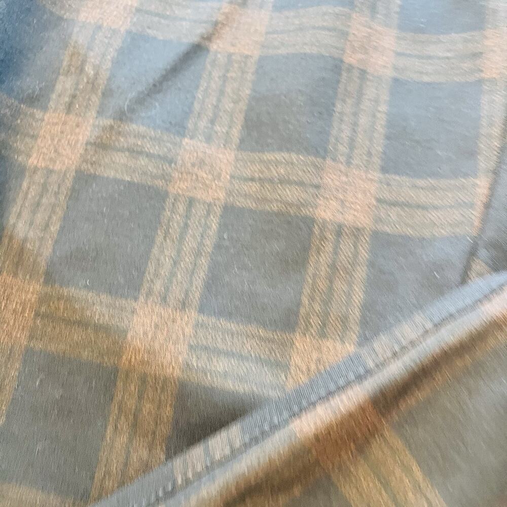 Nine West Plaid Pants XXL Heidi Pull On Skinny Stretchy Brown Black NWT A0135 - Picture 2 of 8